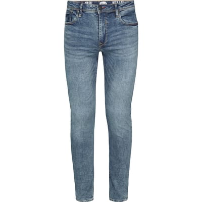 Petrol Industries Heren Jeans Nash - Narrow Fit - Spijkerbroek Skinny - Herenkleding - Blauw - Maat W29L30