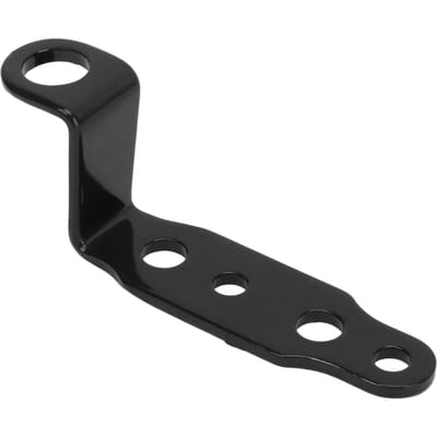 Scooter Koplampbeugel Roestvrij Staal 10 Inch Grote Gat Diameter 12mm Motorfiets Achteruitkijk black
