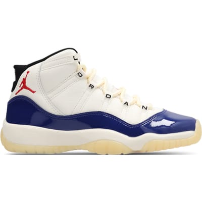 Jordan Retro 11 Kindersneakers - Blauw - Maat 37.5 - Leer