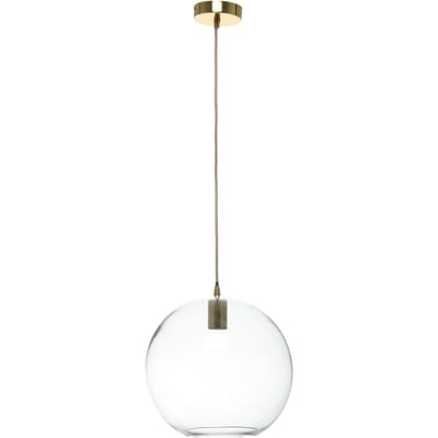 Glazen hanglamp Heike rond | Decorationable