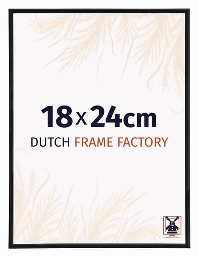 Fotolijst 18x24 cm - Kunststof - Zwart Mat - Angers