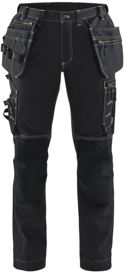 Blaklader 7130-1370 Dames werkbroek met stretch - Zwart - C34