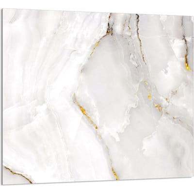 TMK ArtDeko - Serie Marmur - Glazen Beschermpaneel - 65x60 cm - Veelzijdige Keukenbescherming