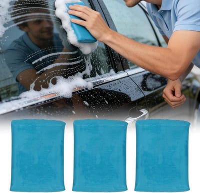 Klei Bar Set - Auto Detailer - Verf Reinigen - Verwijdert Roest Vlekken - 3 Stuks - Blauw