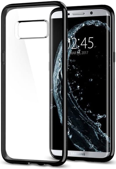 Spigen Ultra Hybrid Hoesje Samsung Galaxy S8 Plus Zwart