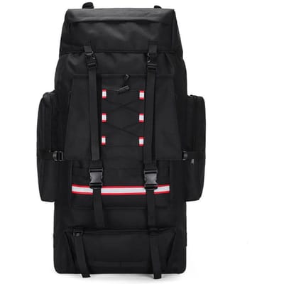130L Wandelen Kamperen Rugzak Reizen Grote Bagagetas Mannen Trekking Outdoor Sporten Pack Molle Trekking Rugzak Voor Mannen Grote Tas black