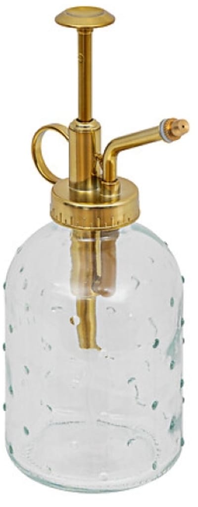 Plantenspuit - Spray Fles - Glazen Bloemensproeier - Plant Mister voor Kamerplanten & Interieur - 330 ml - 7.8 x 20 cm - Transparant