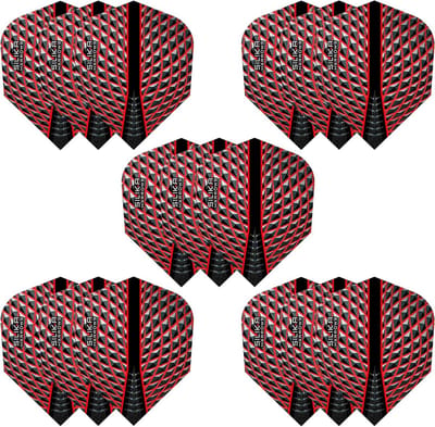 Dartvluchten Set - Vluchtjes Darts - Precisie Darts Spelen - 100 Micron Extra Sterk - 15 Stuks - Geel
