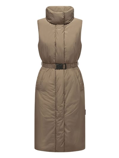 Navahoo Evening Song lang wintervest voor dames - warm en stijlvol