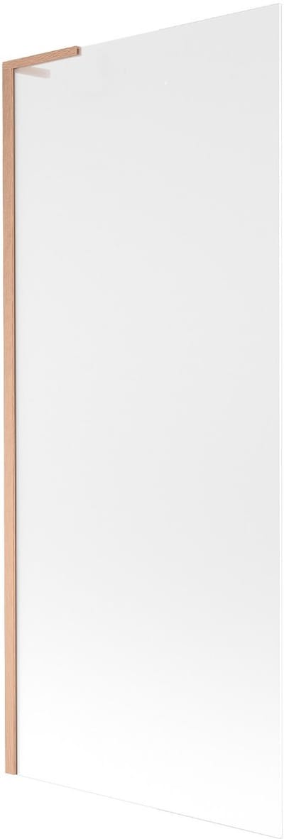Mexen Next L badwand 1-delig 80 x 150 , mat, geborsteld koper - 895-080-000-03-30-65