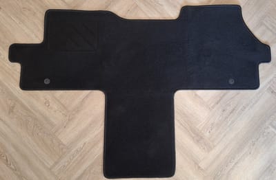 Camper Cabinemat Geschikt voor Fiat Ducato vanaf bouwjaar 2022- Heden Fiat Ducato X250 290 Cabinemat Zwart