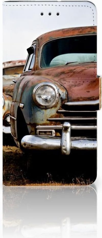 Motorola Moto G7 Play Telefoonhoesje met foto Vintage Auto