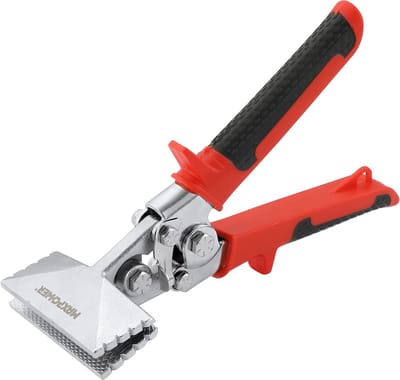 Plaatwerk Bender - Metaal Buigmachine Hand Seamer - Metaal Bewerken - 3 Inch Brede Kaak - 30 cm - Zilver
