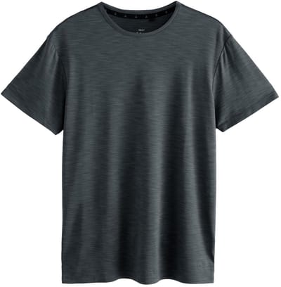 Next - Heren - Active Gym trainingstop T-shirt met korte mouwen - Grijs