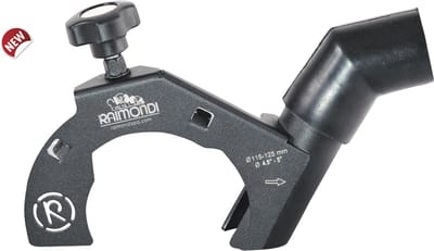 Raimondi NO DUST – Stofvrij Werken met Stofafzuigbeveiliging voor Haakse Slijper – Professionele Dust Extraction Guard voor Tegelbewerking