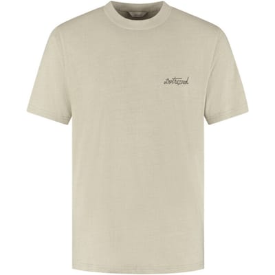 Dstrezzed Nickolas Tee Polo's & T-shirts Heren - Polo shirt - Zand - Maat S