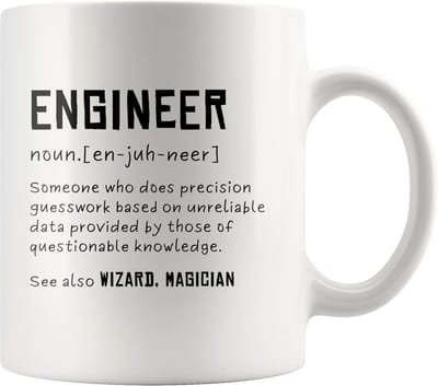Grappige Mok voor Ingenieurs - Perfecte Cadeaus voor Studenten en Professionals