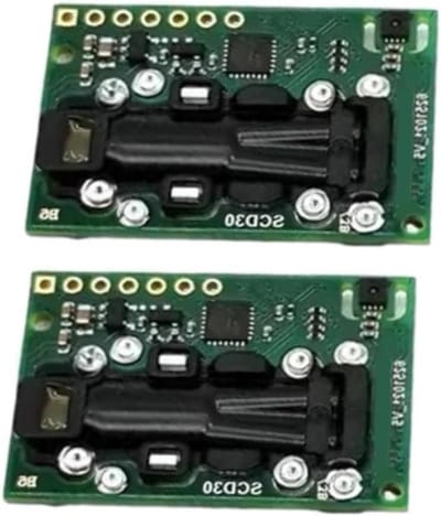 Luchtkwaliteit Sensor - CO2 Meter Module - Binnenklimaat Meten - I2C Modbus Interface - 35 x 23 mm - Groen