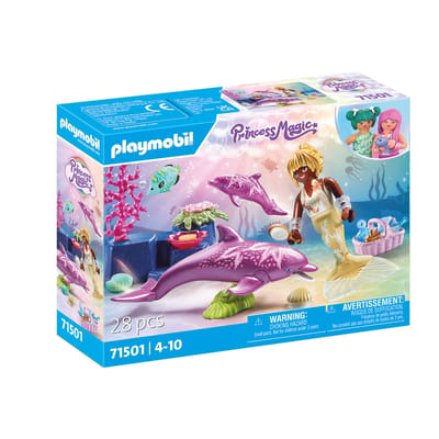 PLAYMOBIL Princess Magic Zeemeermin met dolfijnen - 71501