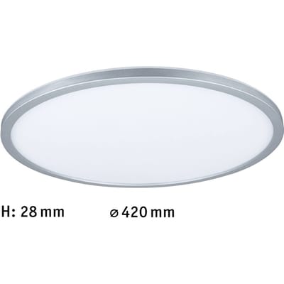 LED-paneel 3-Step-Dim Atria Shine Backlight rond 420 mm 22W 2300lm 4000K Chroom mat dimbaar