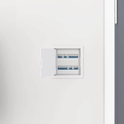 vidaXL - Toegangspanelen - 2 - st - Wit - 15 - x - 15 - cm - ABS - Kunststof