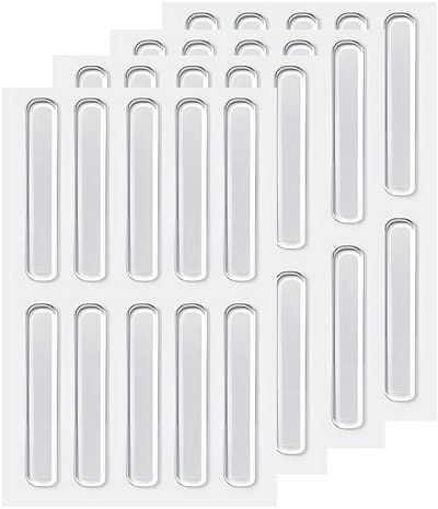 Dailygoods- Meubelbuffers 40 stuks - Transparante Siliconen - Kastdeurdempers - Rubber Buffers - Wandbescherming - Geluidsdempend - Buffer
