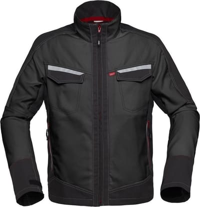Havep Korte Jas Vest Attitude Zwart/charcoal Grijs Mt. L