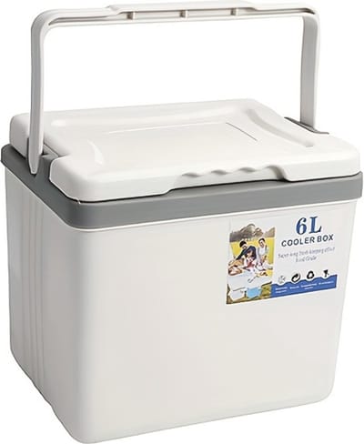Nivard Koelbox - Koeltas - Frigobox - Autokoelbox - Lichtgewicht - Coolbox - Wielen - Draagbaar - Wit