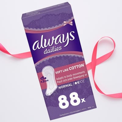 Always Dailies Extra Protect Inlegkruisjes Normaal - Giga Pack 88 Stuks (58+30)