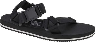 Levi's Tahoe Refresh Sandal, Mannen, Zwart, Sandalen, maat: 46