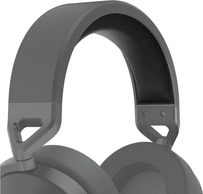 Vervangende Hoofdband Kussens voor Corsair HS55 Stereo, HS55 Core en HS55 Surround Hoofdtelefoons - Zwart, Comfortabel en Duurzaam