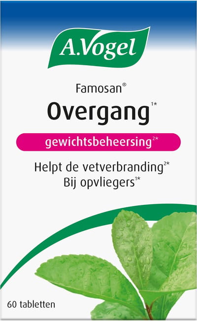 A.Vogel Famosan Overgang gewichtsbeheersing tabletten - Helpt bij gewichtsbeheersing - 60 st