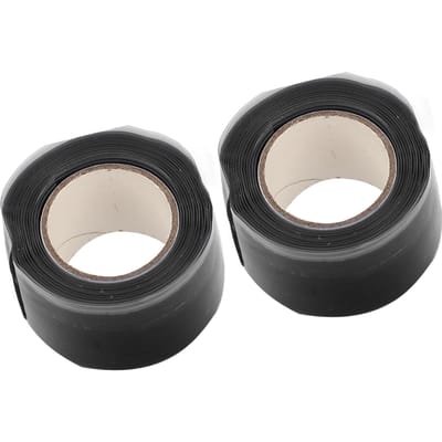 2 stuks Siliconen Grip Tapes Zelfklevende Flexibele Tape Draagbare Dubbelzijdige Afplaktape voor Kano zwart