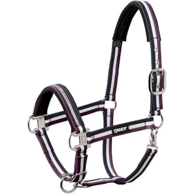 Eskadron Headcollar Pin Buckle Shetland Nightbleu-White