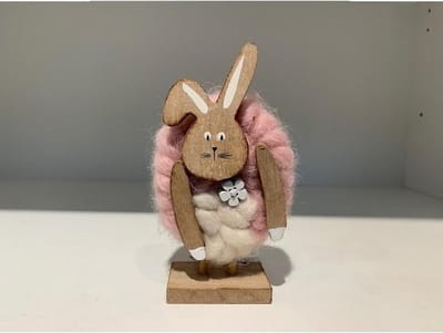 Konijn Cartrice S in roze