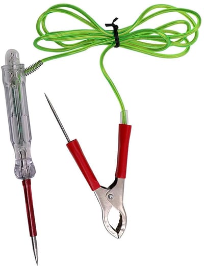 Circuittester Pen - Elektrische Tester - Auto Diagnose - Helder LED Display - 15 cm Lengte - Zwart