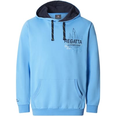 Jan Vanderstorm herren Sweatshirt - 56/58 - blauw - Plus Size