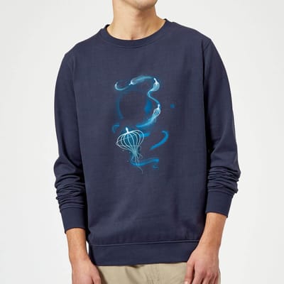 Fantastic Beasts Newt Silhouette trui - Navy - S