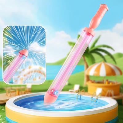Water Sprayer Speelgoed - Zomerpret - Buiten Spelen - Lichtgevende Effecten - 45 cm Lang - Roze