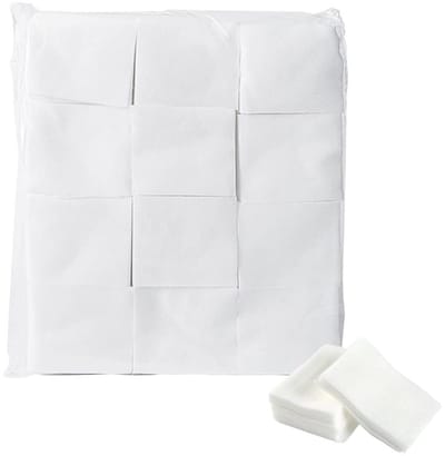 Dailygoods- Katoenen Pads 1200 Stuks - Make-up Remover - Cosmetische Pads - Nageldoekjes - Gezichtsverzorging - Veiligheidswaarschuwing