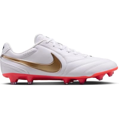 Nike low top voetbalschoenen (stevige ondergrond) Tiempo Ligera Pro - Wit- Heren, Wit 43