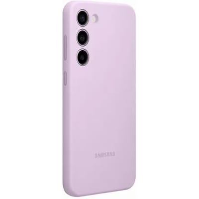 Samsung Siliconen Hoesje geschikt voor Samsung Galaxy S23 Plus - Lila