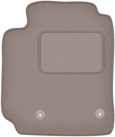 Beige bestuurdersmat voor: Toyota Yaris Verso minivan (1999-2005)