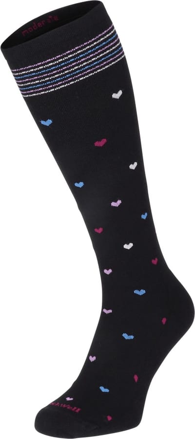 Sockwell - Full Heart Dames Compressiekousen Klasse 1 Black - Maat 39-43