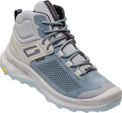 Grisport Discovery Mid Wandelschoen - Dames leren lage wandelschoenen - Light Blue