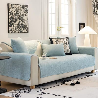 Katoenen bankkussen voor alle seizoenen, eenvoudig modern antislip bankkussen stofkunst puur katoen bankhoes hoesdoek 70*70cm