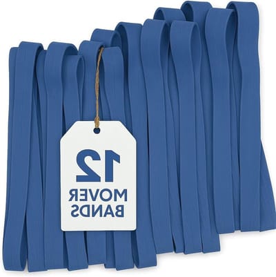 Elastieken - Verhuisbanden Palletband - Meubels Verplaatsen - Extra Sterke Banden - 30 inch - Blauw