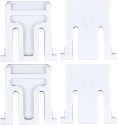 K200 K260 K270 K275 Keyboard Stand Replacement Kit - 4Pcs Keyboard Feet Legs - White - ShopVlot