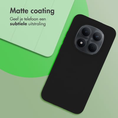 imoshion Hoesje - Geschikt voor Xiaomi Redmi Note 15 Pro (5G) - Color Backcover - Zwart
