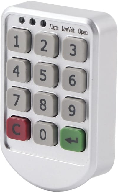Dailygoods - Digitale Kastslot - Elektronische Code Lock - Aanpasbare Wachtwoorden - Voor Kasten en Lades - Veiligheidsslot - Gebruiksvriendelijk - Du...